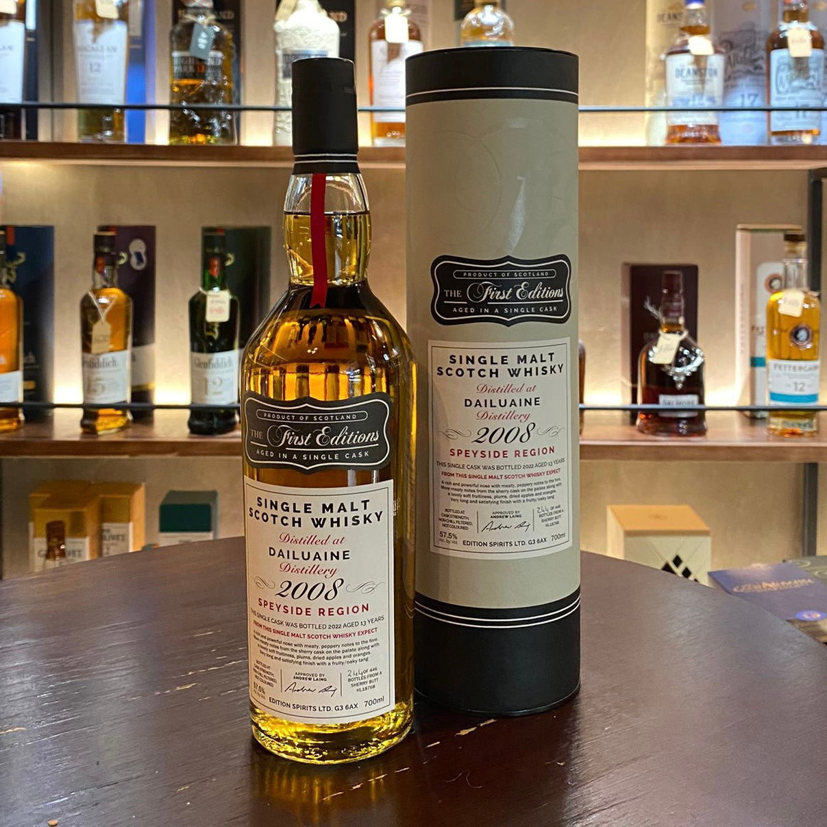 Dailuaine 13 Year Old 2008-2022 by The First Editions Single Malt Scotch Whisky