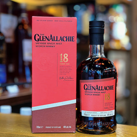 GlenAllachie 18 Year Old Single Malt Scotch Whisky