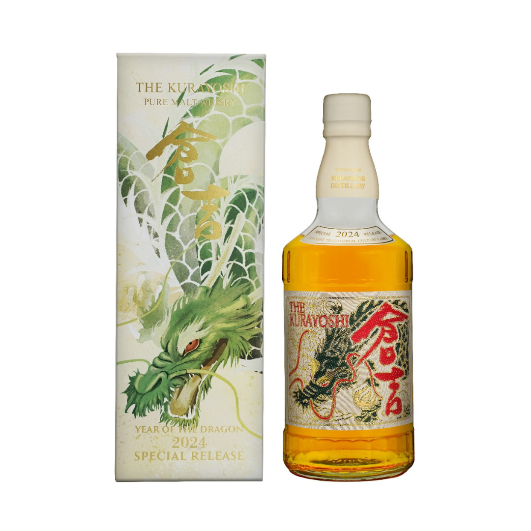 Kurayoshi Pure Malt Year of the Dragon 2024 Limited Release Blended Japanese Whisky