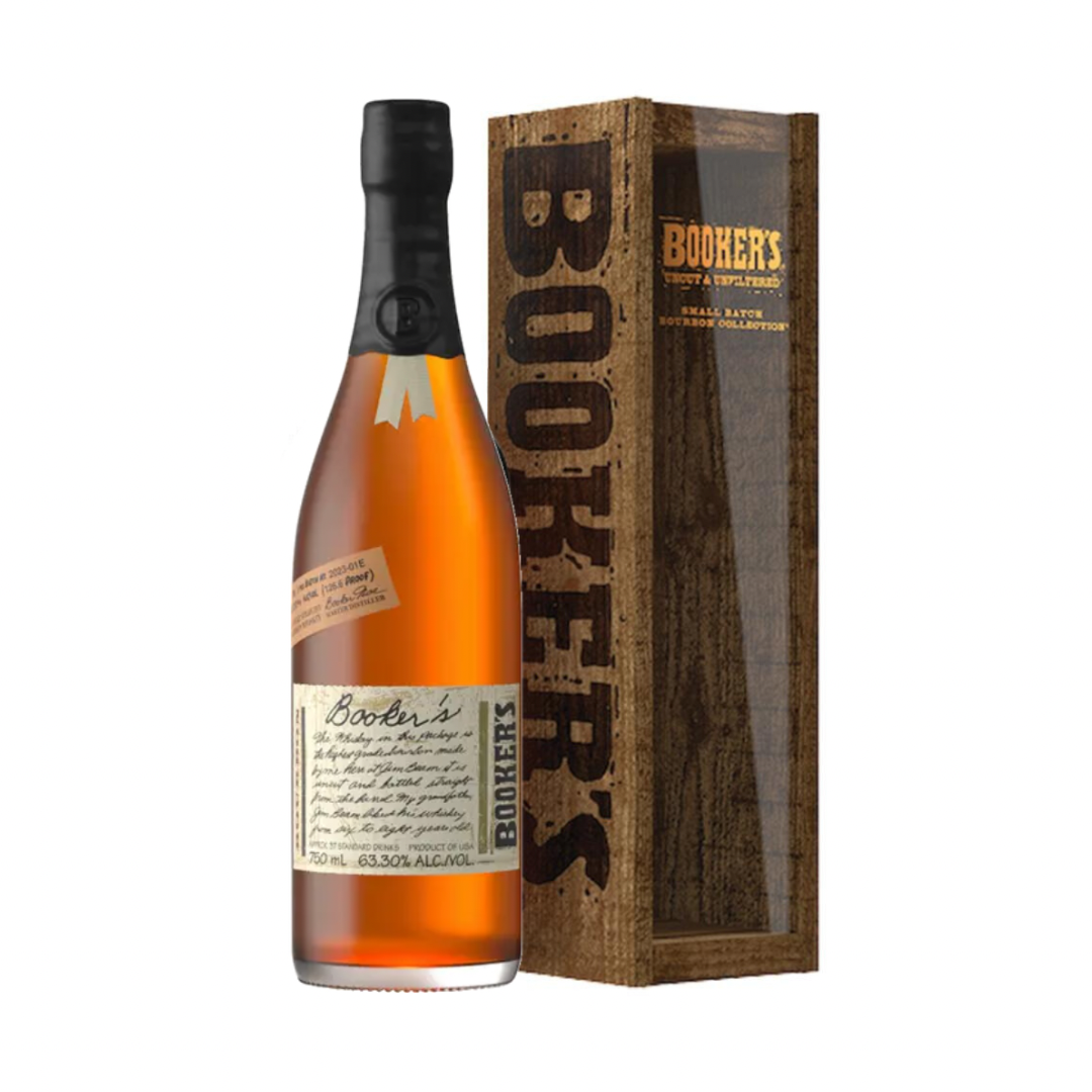 Booker 7 Year Old Batch 2023-01E Kentucky Straight Bourbon Whiskey