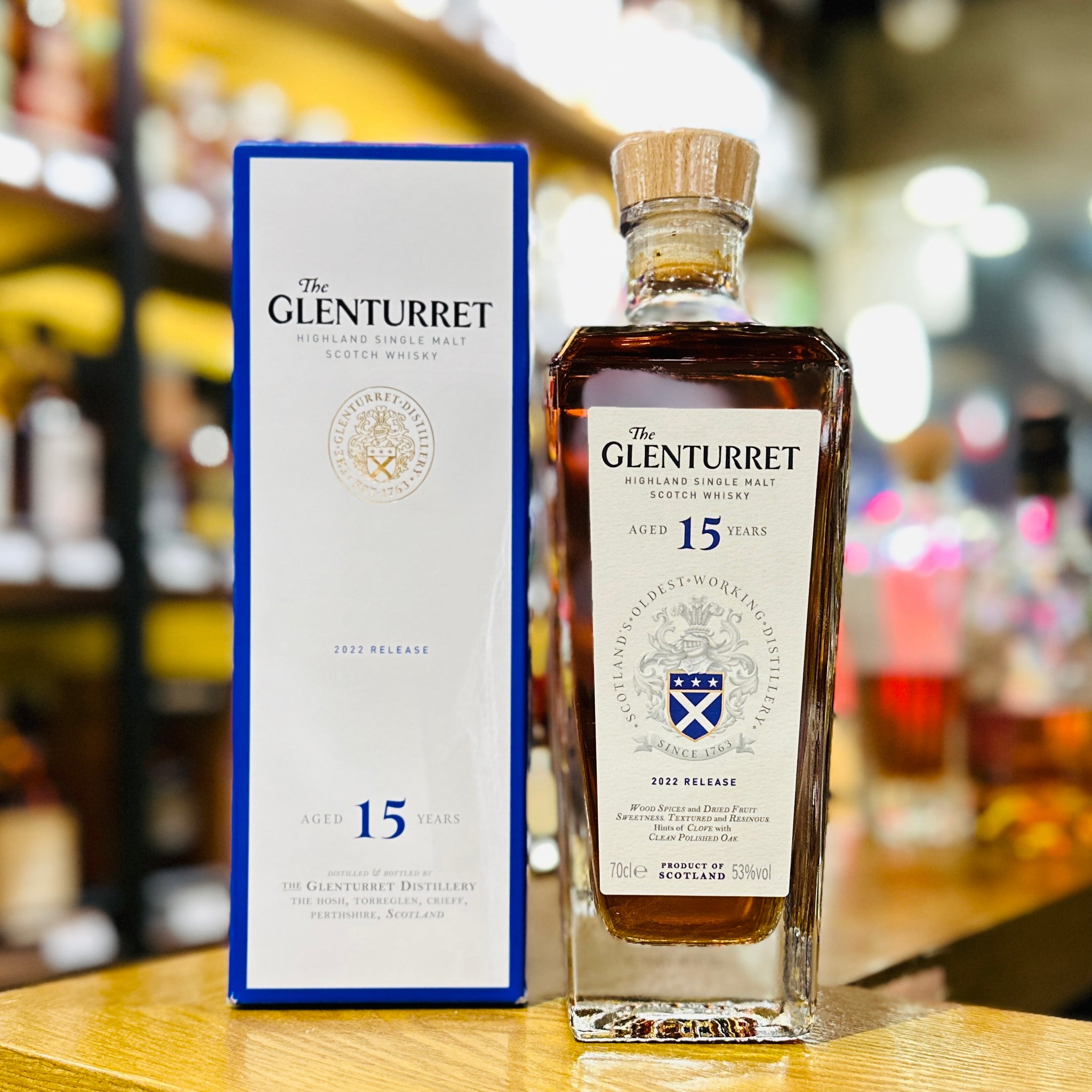 Glenturret 15 Year Old Single Malt Scotch Whisky (2022 Release)