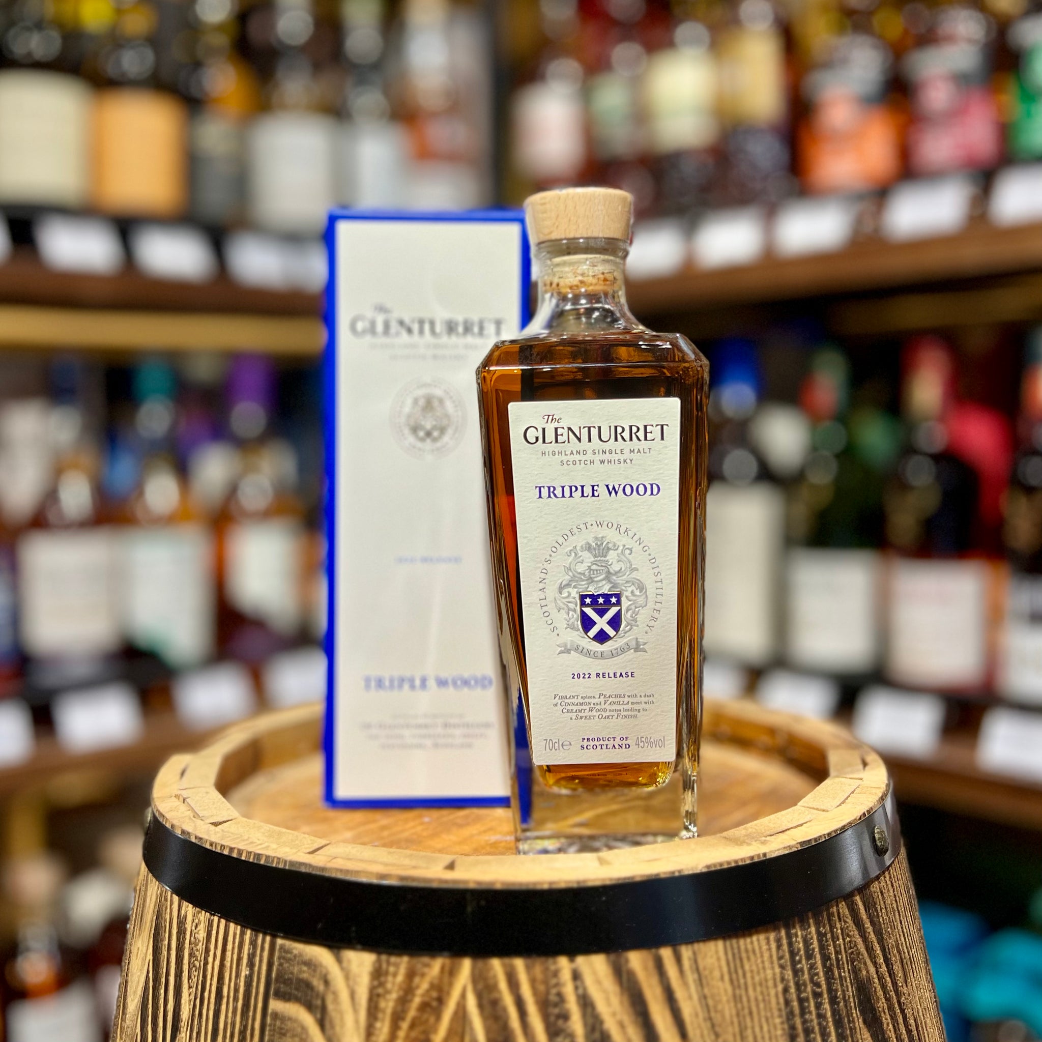 Glenturret Triple Wood Single Malt Scotch Whisky (2022 Release)