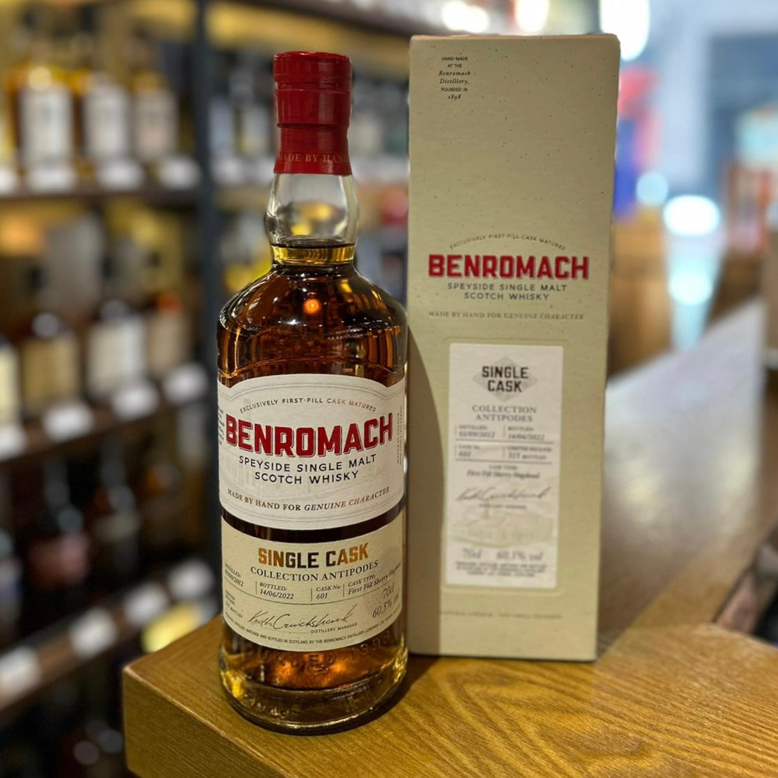 Benromach 10 Year Old 2012-2022 Single Cask #601 Single Malt Scotch Whisky