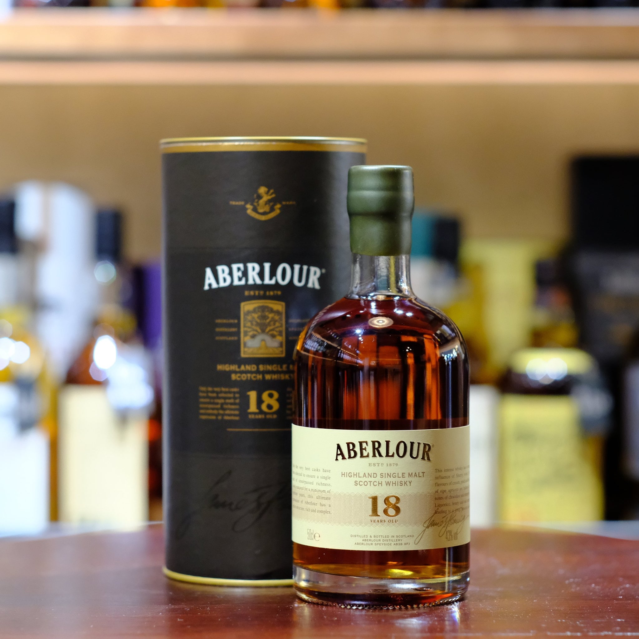Aberlour 18 Year Old Single Malt Scotch Whisky 500ml