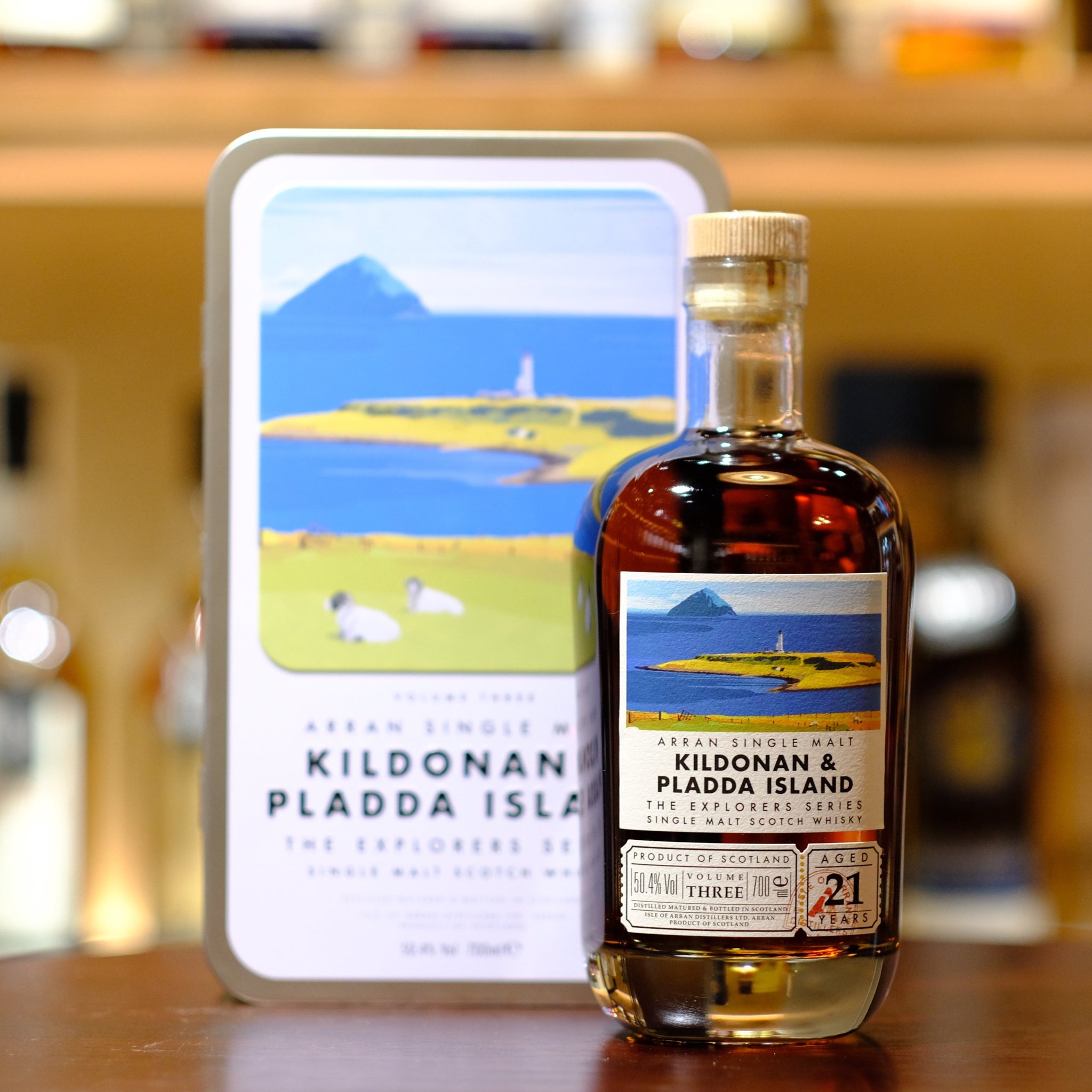 Arran 21 Year Old The Explorers Series Volume 3 - Kildonan & Pladda Island Single Malt Scotch Whisky