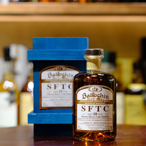 Edradour Ballechin SFTC 10 Year Old 2009 Oloroso Sherry Matured Single Malt Scotch Whisky