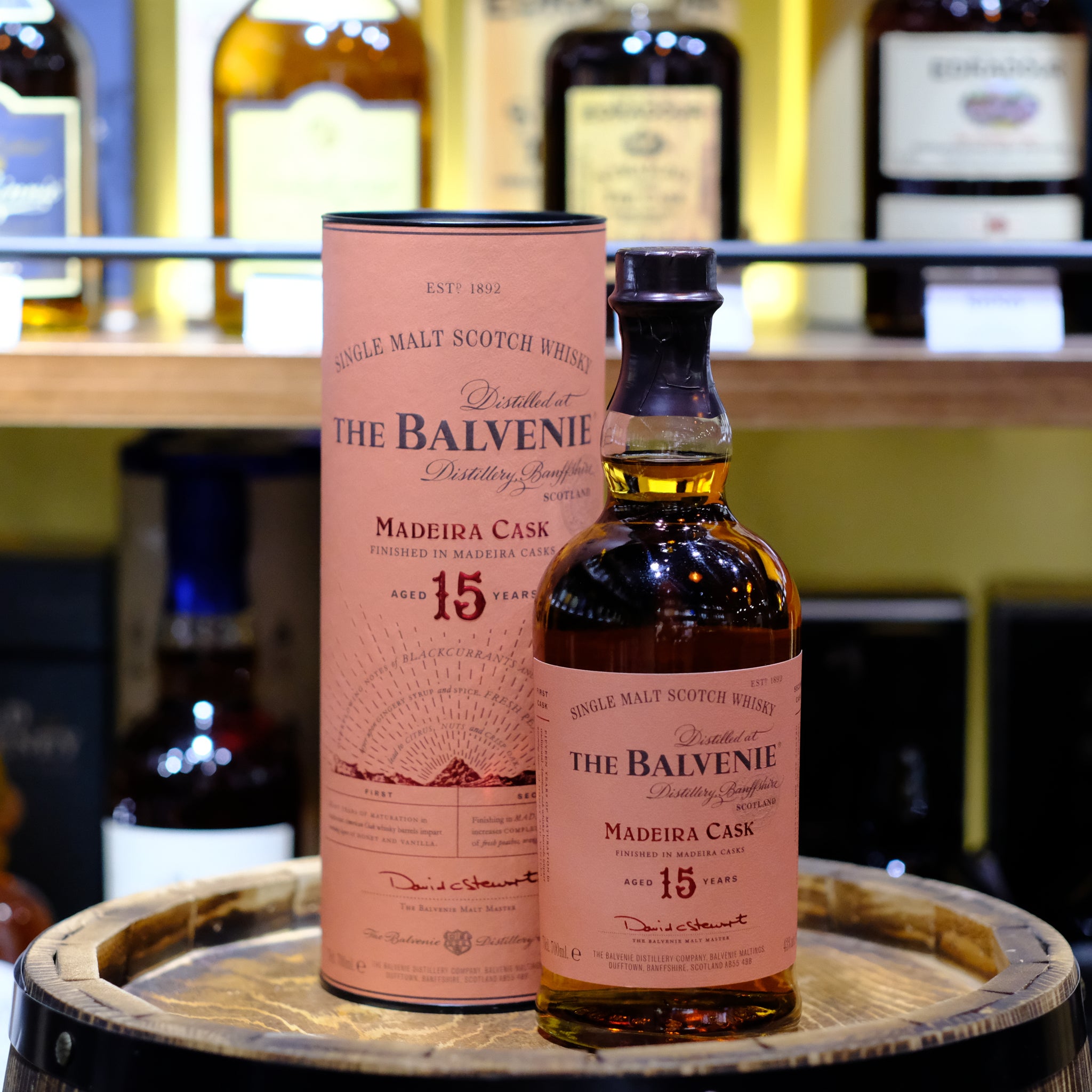 Balvenie 15 Year Old Madeira Cask Single Malt Scotch Whisky