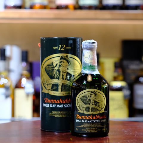 Bunnahabhain 12 Year Old Single Malt Scotch Whisky (1990s Old Bottle)