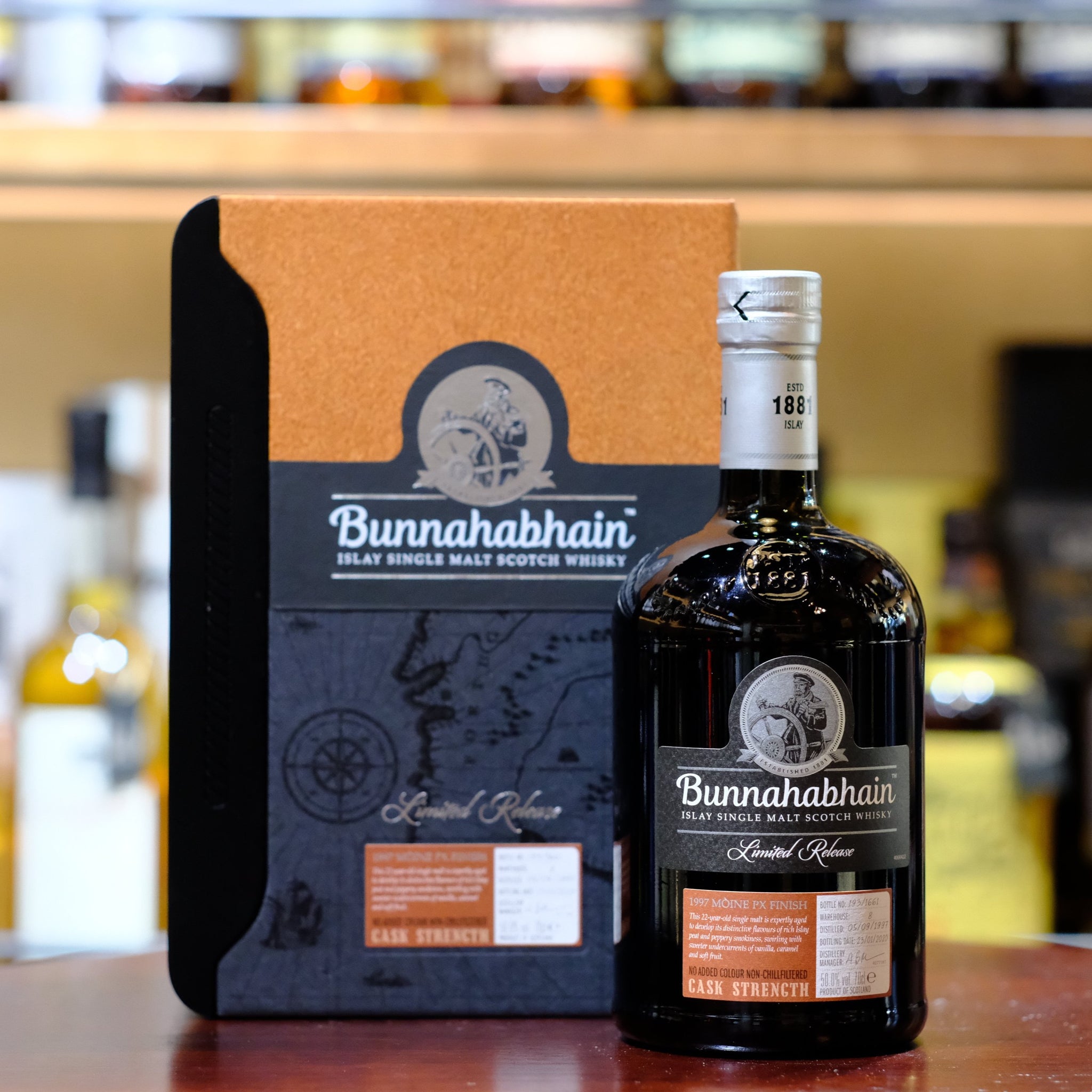 Bunnahabhain 22 Year Old 1997 Moine PX Finish Single Malt Scotch Whisky