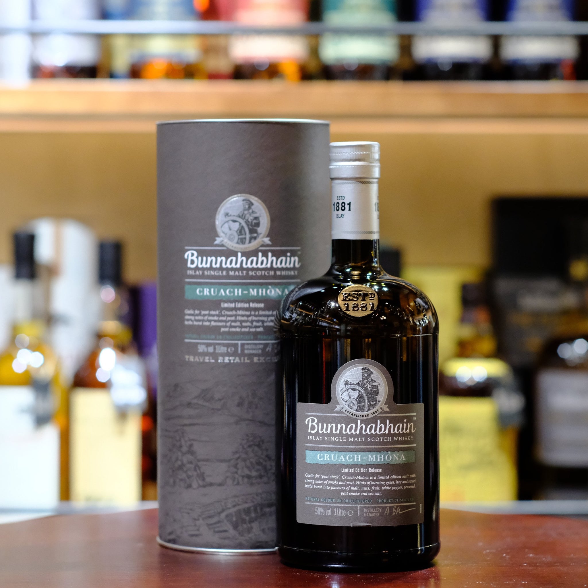 Bunnahabhain Cruach Mhona Single Malt Scotch Whisky (1000ml)