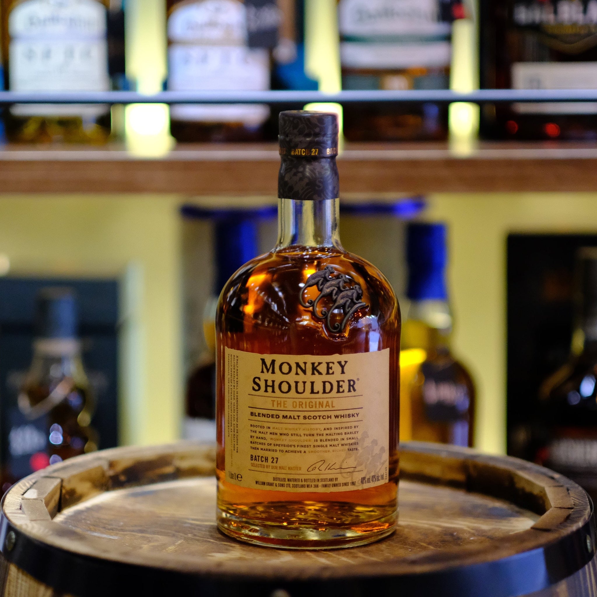 Monkey Shoulder Blended Malt Scotch Whisky (1L)
