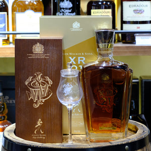 John Walker & Son XR 21 Year Old Blended Scotch Whisky (Free Nosing Glass)