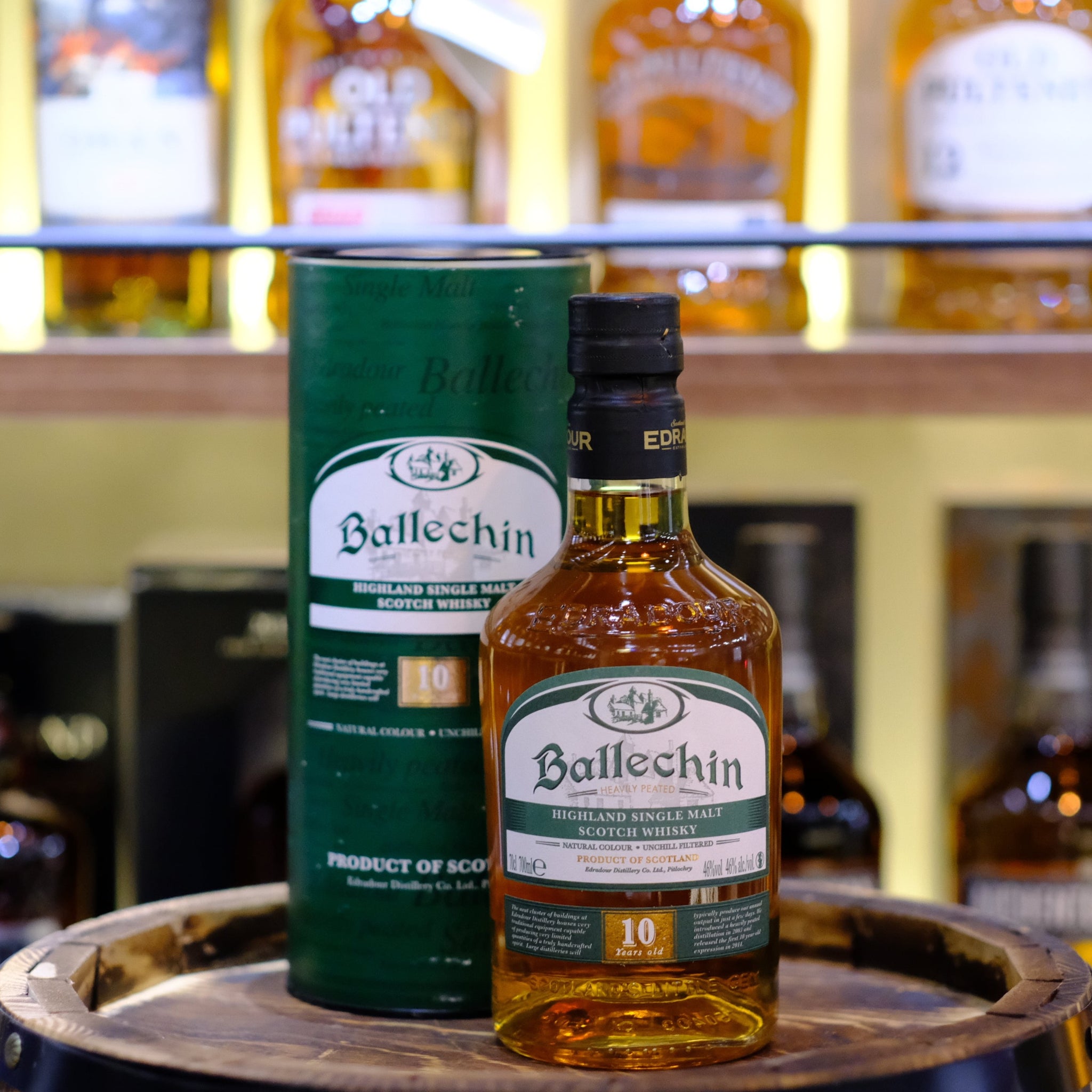 Edradour Ballechin 10 Year Old Heavily Peat Single Malt Scotch Whisky
