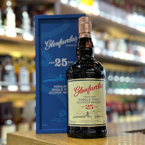 Glenfarclas 25 Year Old Single Malt Scotch Whisky (Wooden Gift Box)