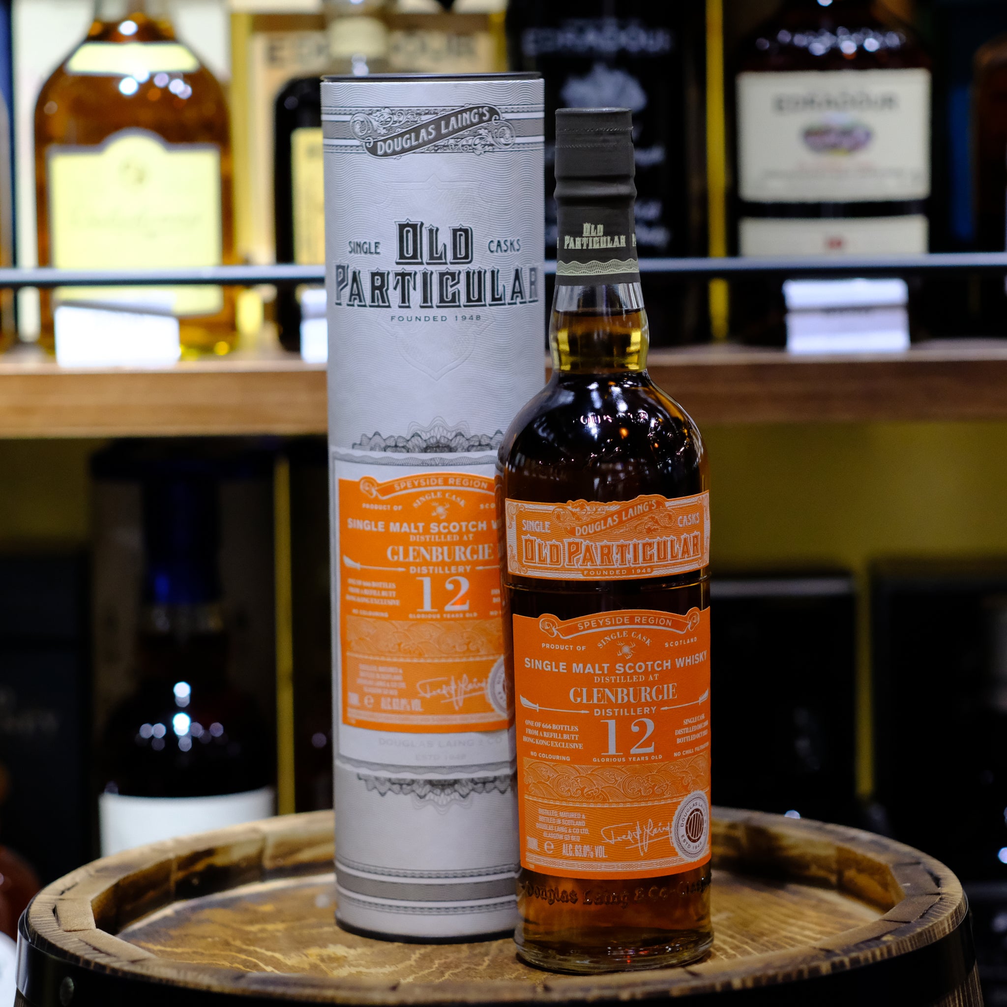 Glenburgie 12 Year Old by Douglas Laing's Old Particular Series Single Malt Scotch Whisky