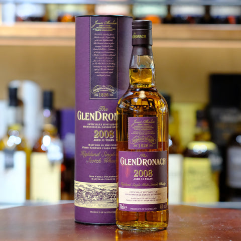 Glendronach 11 Year Old 2008 Single Malt Scotch Whisky (Exclusive for Danish Retailers)