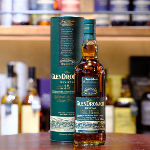 Glendronach 15 Year Old "Revival" Single Malt Scotch Whisky