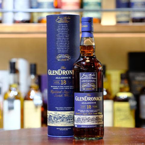 Glendronach 18 Year Old "Allardice" Single Malt Scotch Whisky (2019)