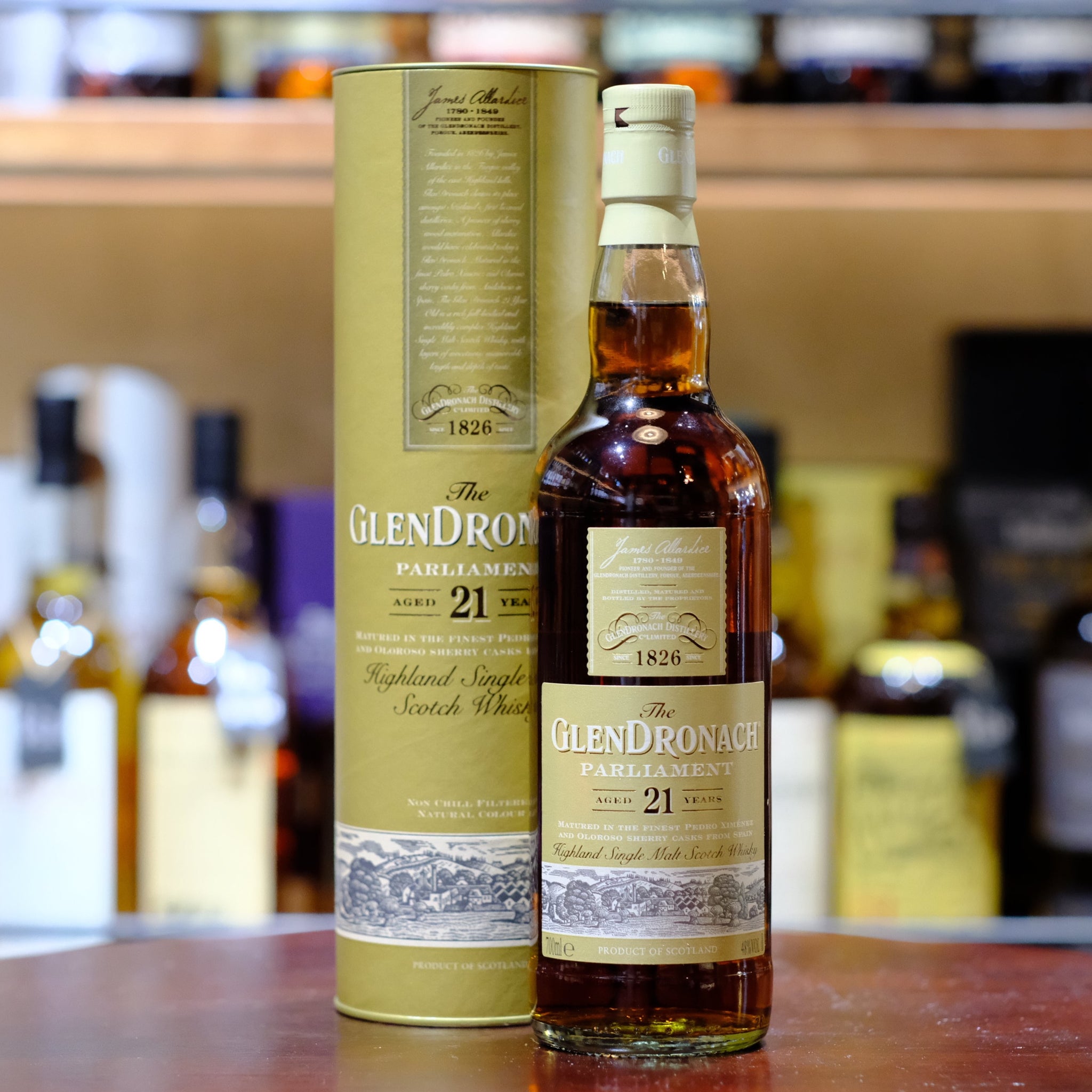 Glendronach 21 Year Old "Parliament" Single Malt Scotch Whisky (2021)