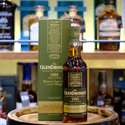 Glendronach 25 Year Old 1993 Master Vintage Single Malt Scotch Whisky