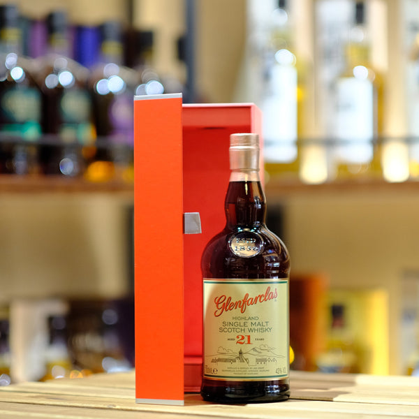 Glenfarclas 21 Year Old Single Malt Scotch Whisky (Gift Box)