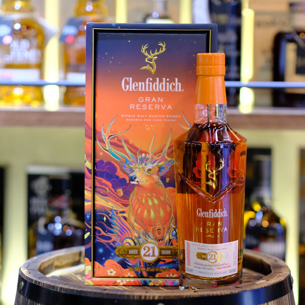 Glenfiddich 21 Year Old Reserva Rum Cask Finish Single Malt Scotch Whisky