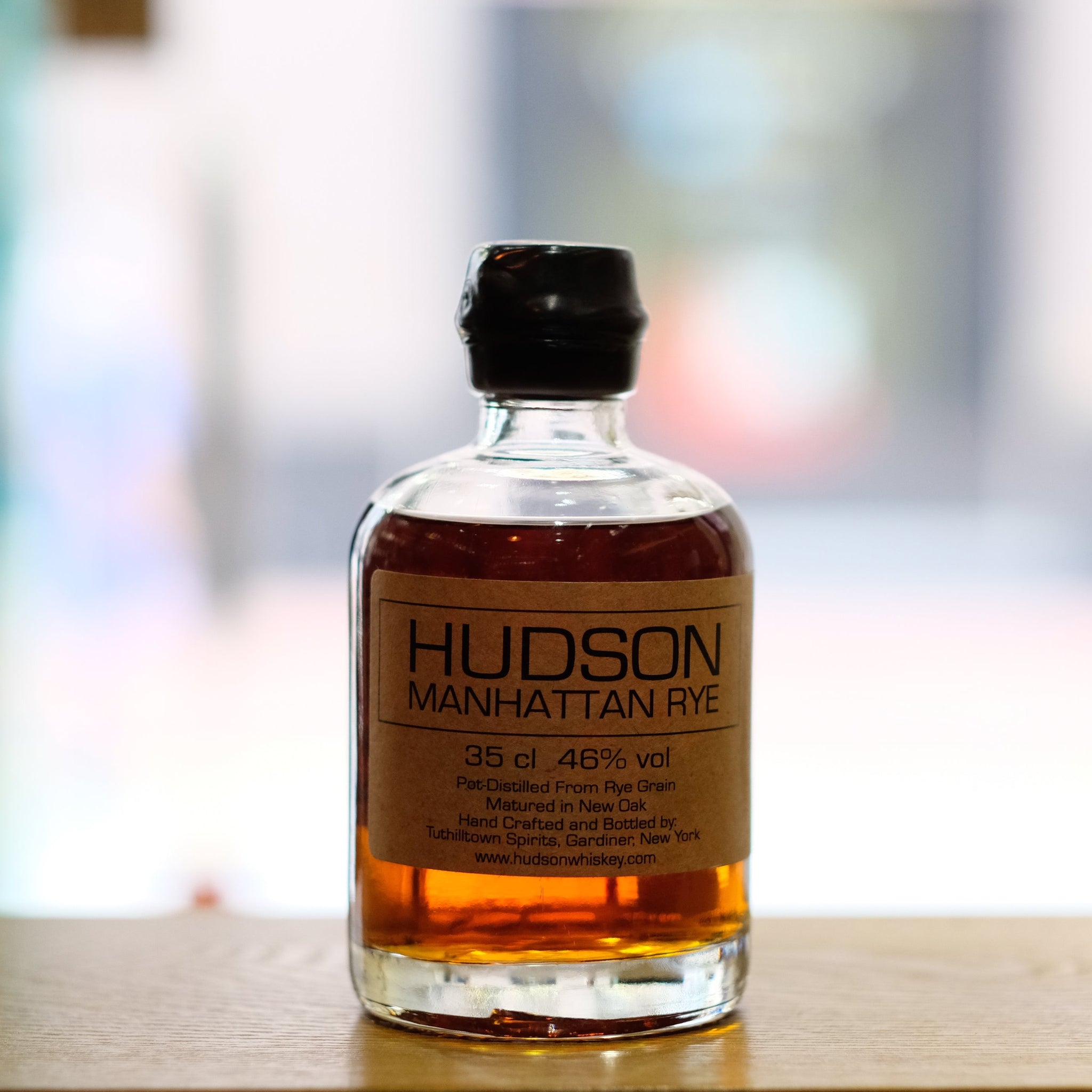 Hudson Manhattan Rye American Whiskey (with Free Whisky Glass)