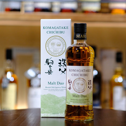 Mars Malt Duo Komagatake x Chichibu Blended Malt Japanese Whisky