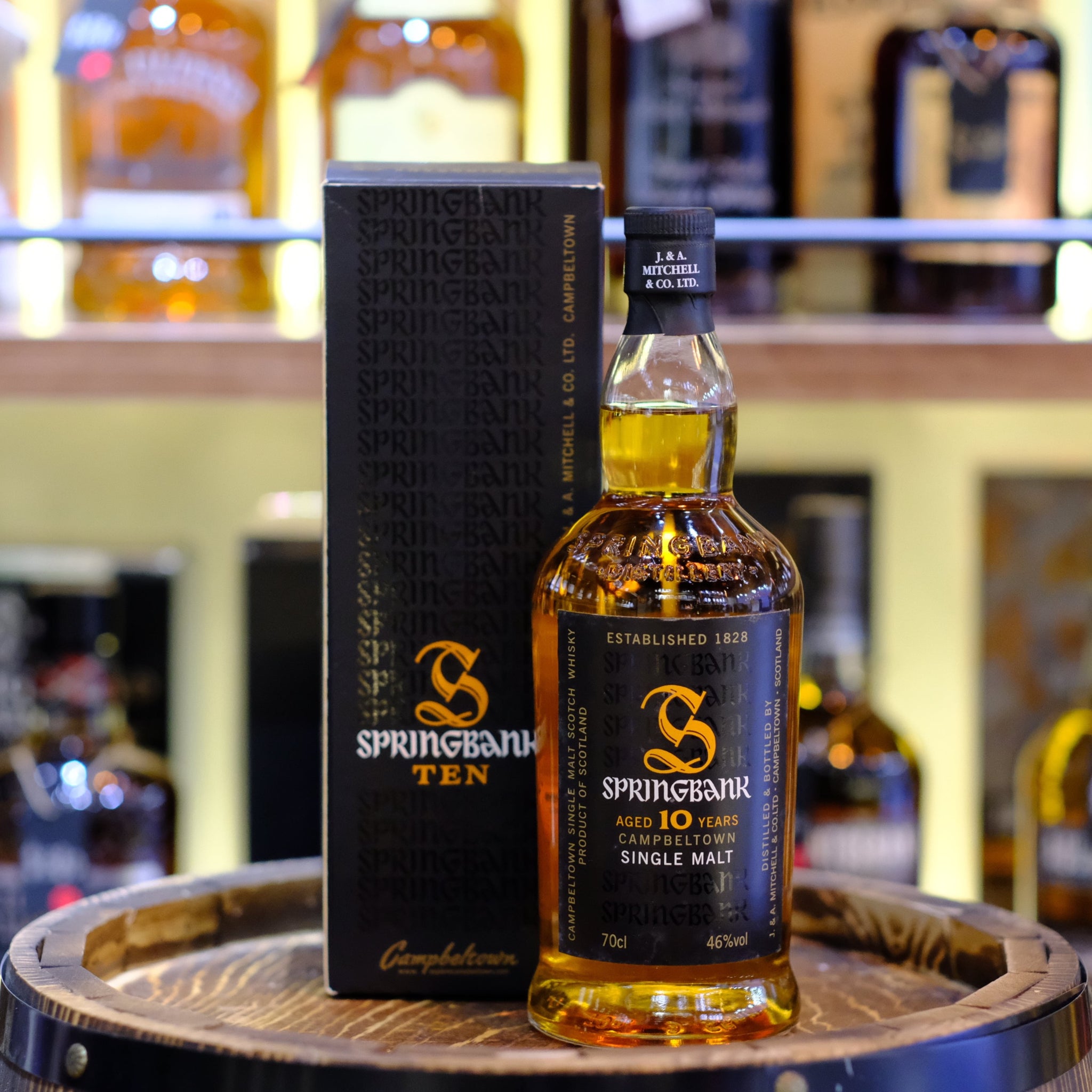 Springbank 10 Year Old Single Malt Scotch Whisky (Older Bottling)