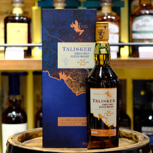 Talisker 25 Year Old Single Malt Scotch Whisky (2021 Release or Later)