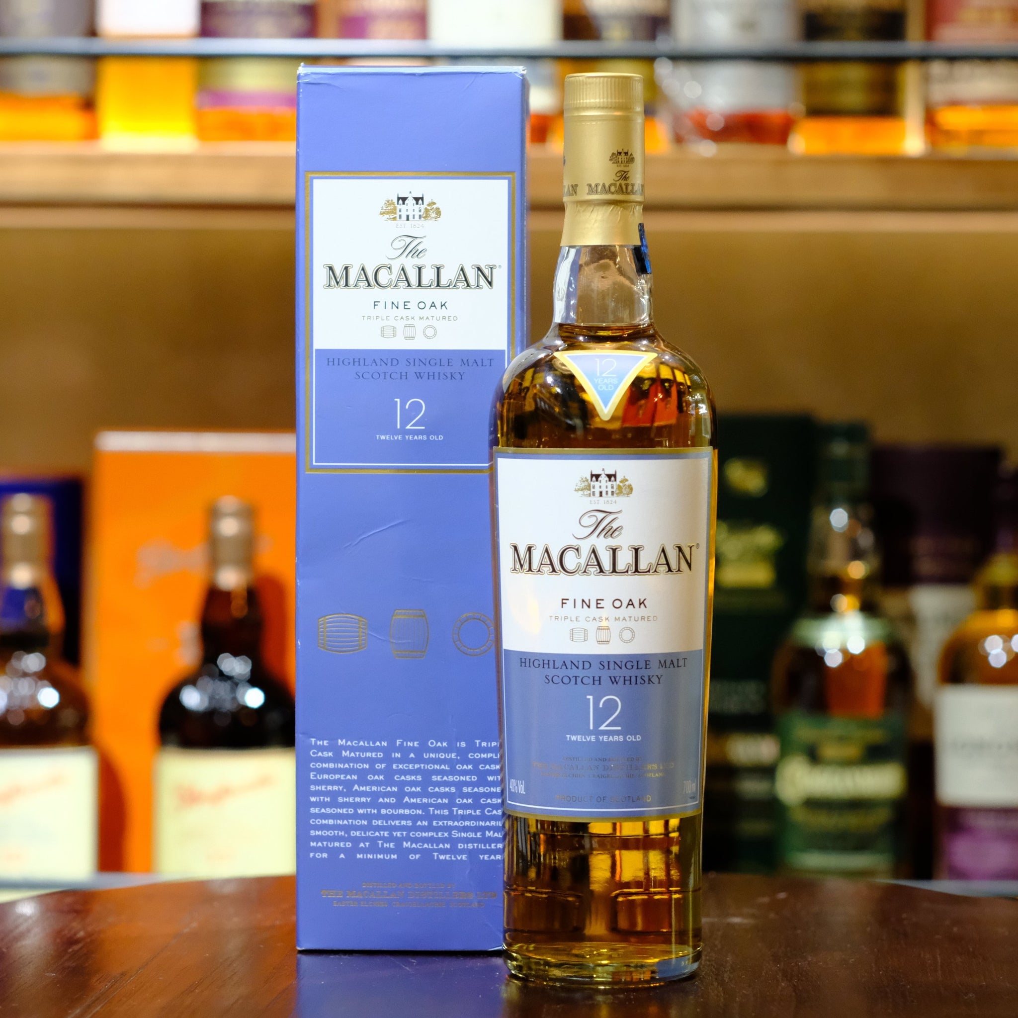 The Macallan 12 Year Old Fine Oak Single Malt Scotch Whisky
