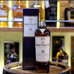 The Macallan 18 Year Old Sherry Oak Cask Single Malt Scotch Whisky (2017 Release)