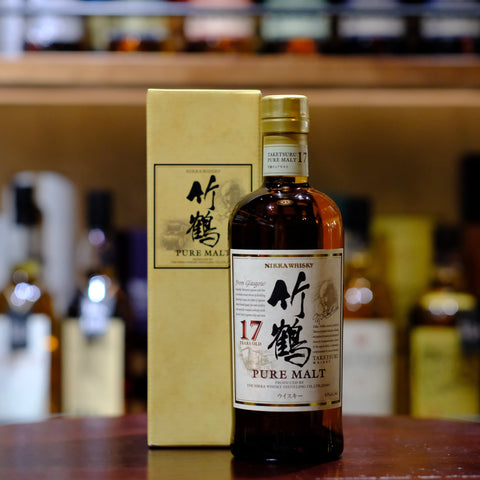 The Nikka Taketsuru 竹鶴 17 Year Old Pure Malt Japanese Whisky