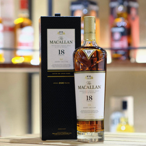 The Macallan 18 Year Old Sherry Oak Cask Single Malt Scotch Whisky (2020 Release)