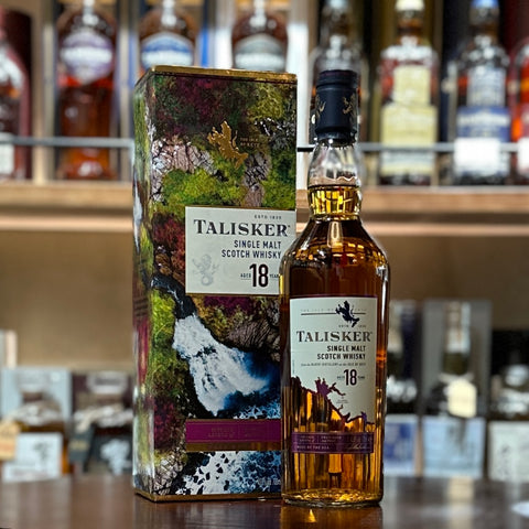 Talisker 18 Year Old Single Malt Scotch Whisky (New Packaging)