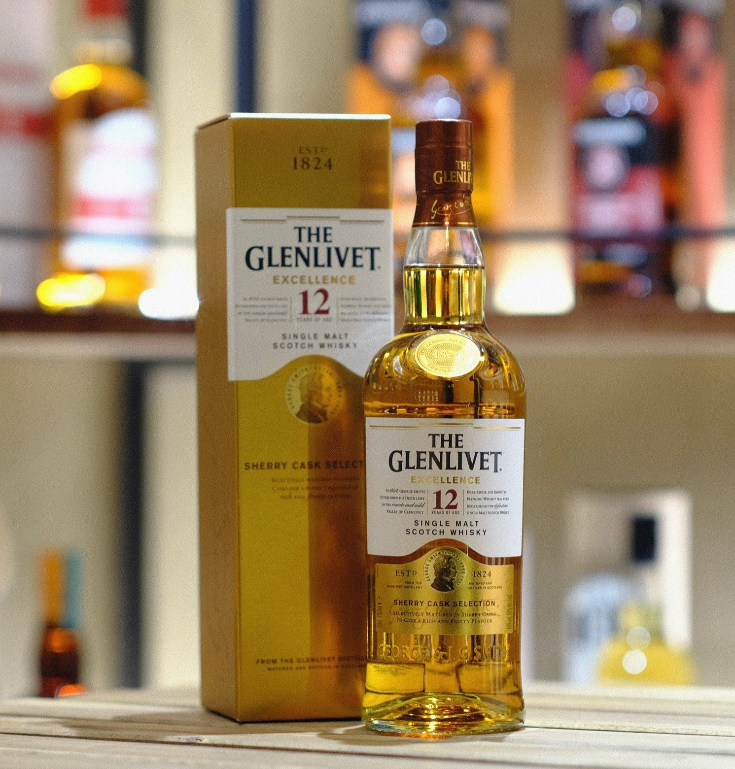 Glenlivet 12 Year Old Excellence Single Malt Scotch Whisky