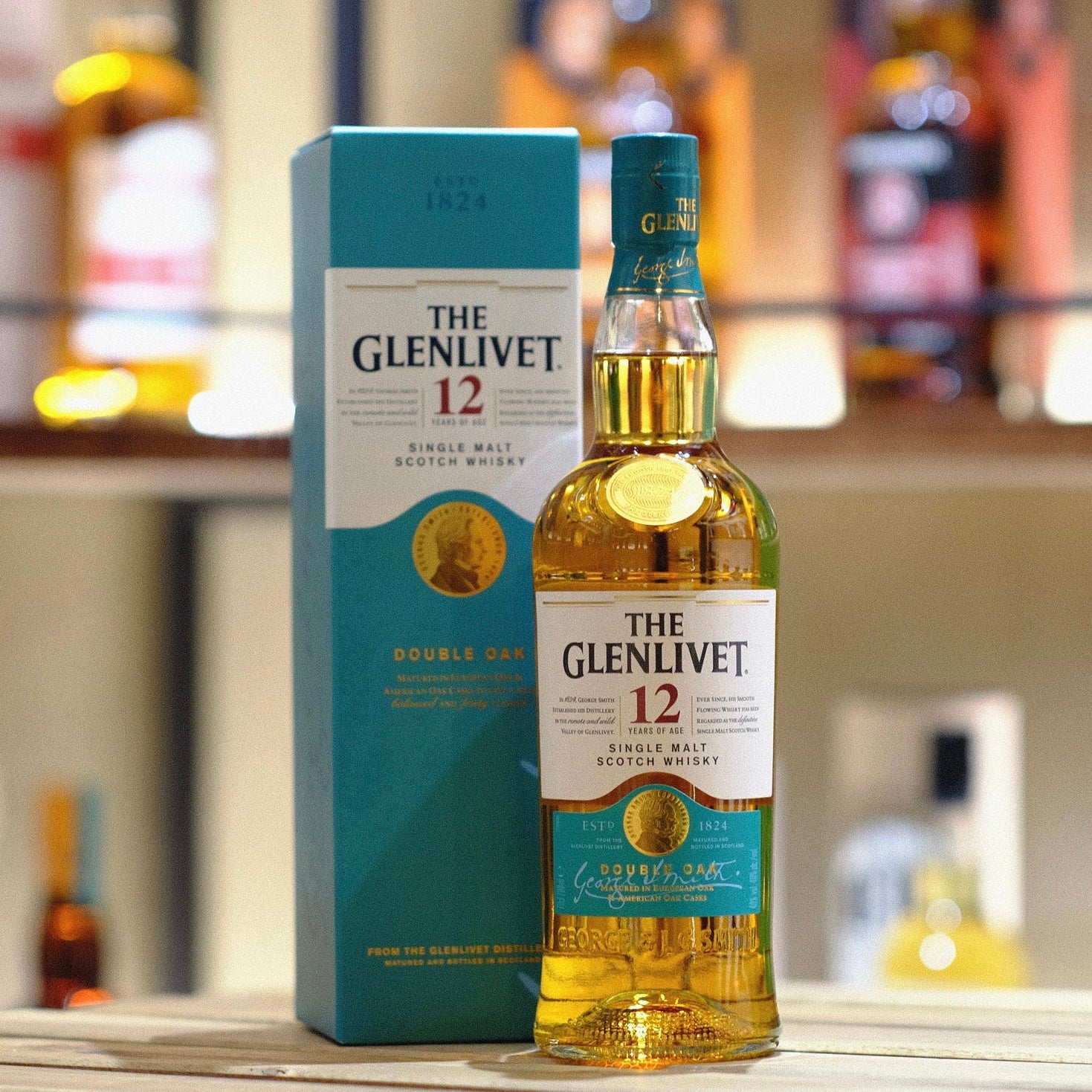 Glenlivet 12 Year Old Double Oak Single Malt Scotch Whisky