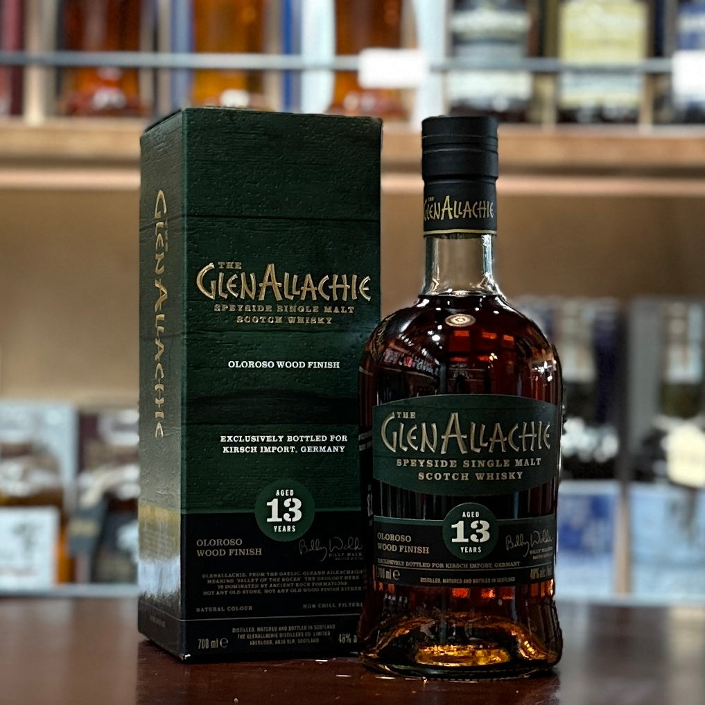 GlenAllachie 13 Years Old Oloroso Wood Finish Single Malt Scotch Whisky